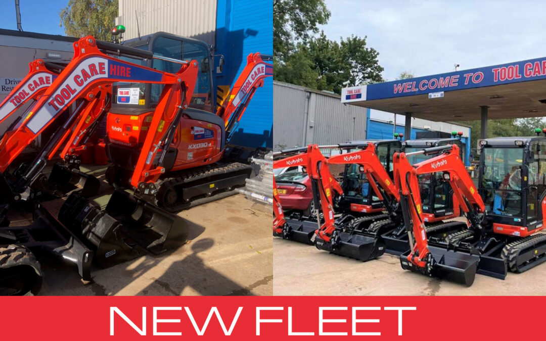 New Kubota Mini-Excavators