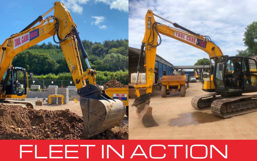 Excavator in action!