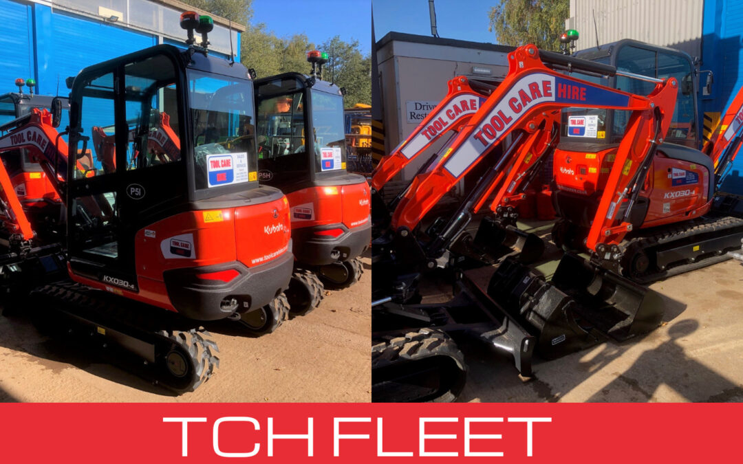 KX030-4 Excavators at TCH