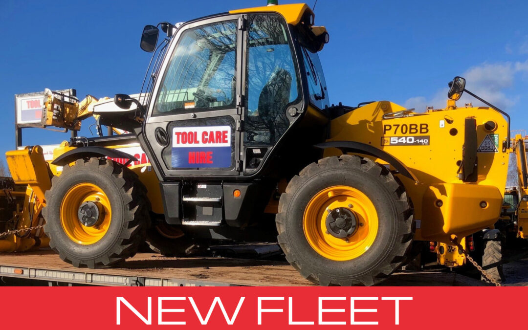 New Telehandler at Tool Care Hire
