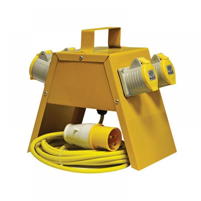 Yellow junction box