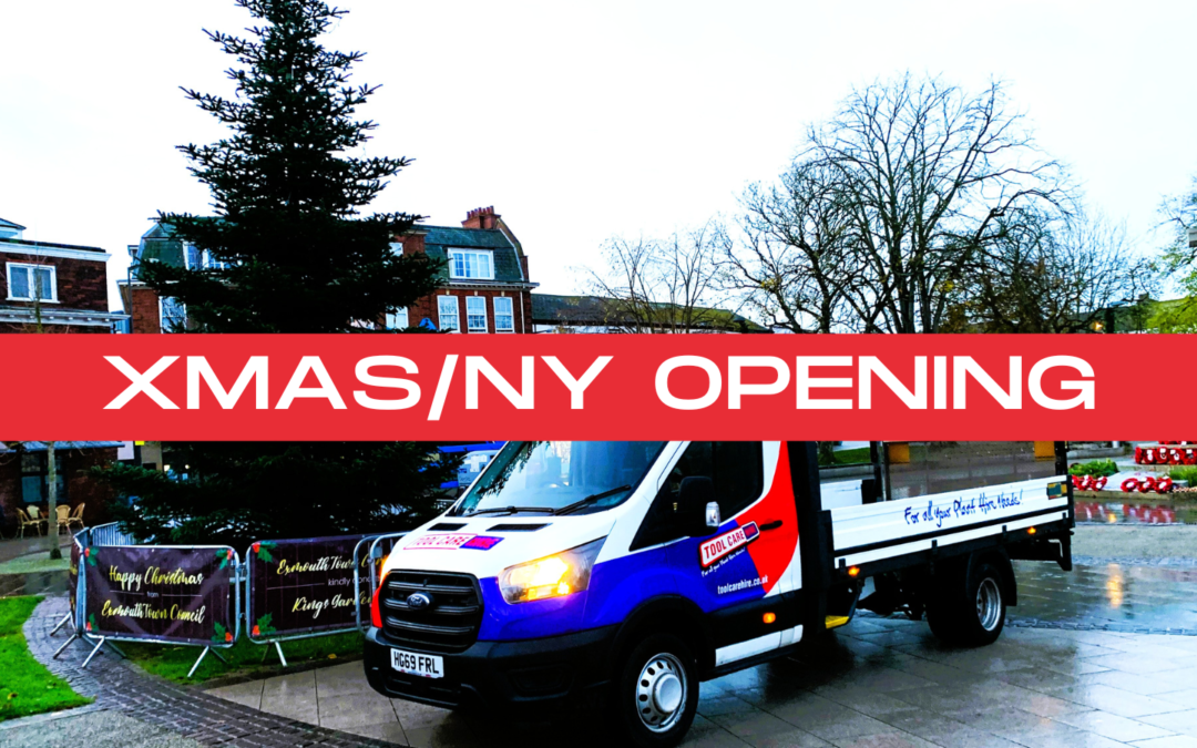 Xmas/New Year Opening Hours